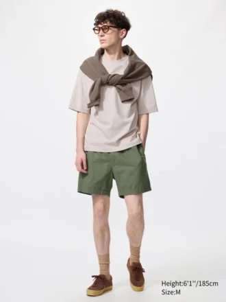 Heren Shorts van linnenmix | 5″