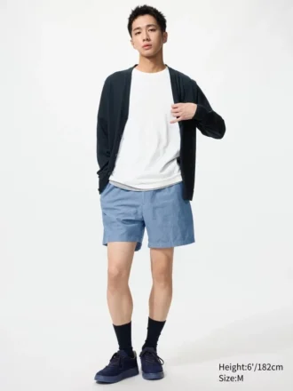 Heren Shorts van linnenmix | 5″