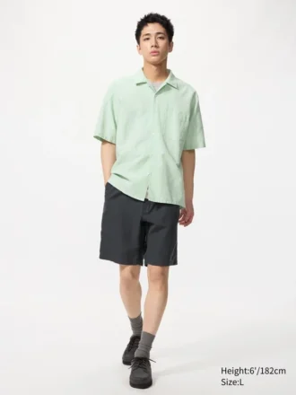 Heren-Shorts van linnenmix | 9,5″