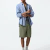 Heren-Shorts van linnenmix | 9,5″