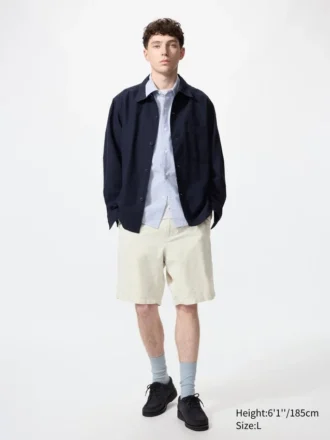 Heren-Shorts van linnenmix | 9,5″