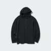 Heren Stretch Dry Sweat Longsleeves met doorlopende rits