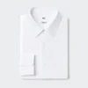 Heren Super Non-Iron Jersey Slim Overhemd | Regular kraag