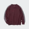 Heren-sweater met longsleeves en streep aan de zijkant