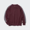 Heren-sweater met longsleeves en streep aan de zijkant