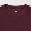Heren-sweater met longsleeves en streep aan de zijkant