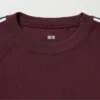 Heren-sweater met longsleeves en streep aan de zijkant