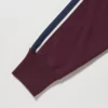 Heren-sweater met longsleeves en streep aan de zijkant