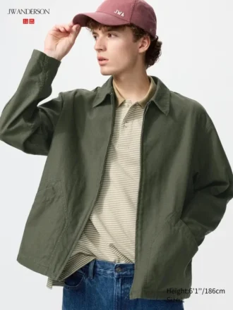 Herenblouson met ritssluiting