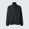 Herenblouson van geborsteld jersey met ritssluiting