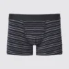 Herenboxslip met lage taillehoogte | Gestreepte