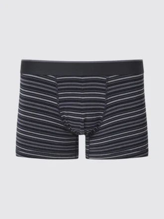 Herenboxslip met lage taillehoogte | Gestreepte