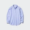 Herenoverhemd van broadcloth | Button-down | Hairline-stof