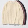Herentrui met ronde hals