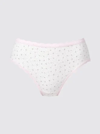Hoge slip met hoge taillehoogte voor dames | Flower