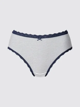 Hoge slip met hoge taillehoogte voor dames | Streep