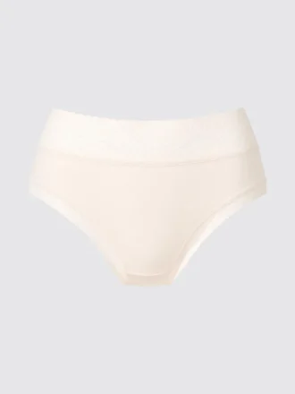 Hoge slip met kant voor dames met hoge taillehoogte