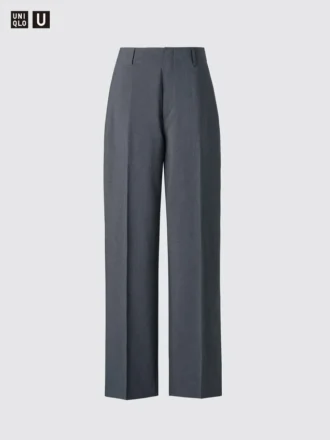 Hoge taille rechte broek voor dames