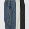 Hoge taille regular jeans voor dames