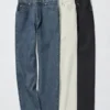 Hoge taille regular jeans voor dames