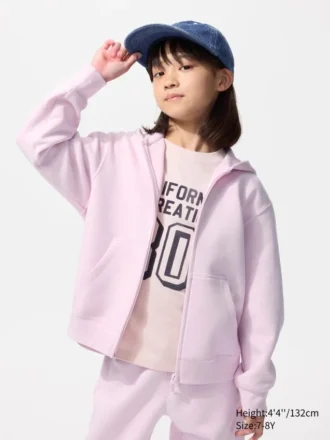 Hoodie met volledige ritssluiting voor kinderen
