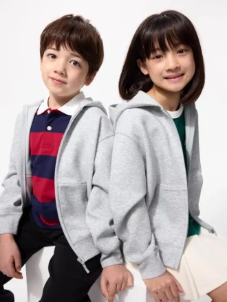 Hoodie met volledige ritssluiting voor kinderen