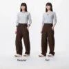 Jersey Barrel-broek voor dames