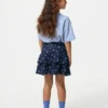 Jersey broekrok voor kinderen | Bloemen