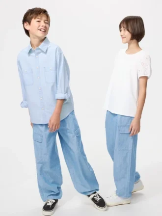 Joggingbroek voor kinderen | Chambray