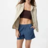Katoenen Easy Shorts voor dames | Denim