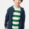 Kids AIRism UV-beschermende Hoodie met doorlopende rits