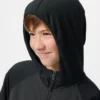 Kids AIRism UV-beschermende Hoodie met doorlopende rits