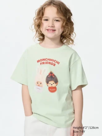 Kids Monchhichi UT T-shirt met print