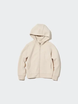 Kids Ultra Stretch Dry Sweat Longsleeves Hoodie met doorlopende rits