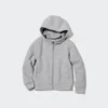 Kids Ultra Stretch Dry Sweat Longsleeves Hoodie met doorlopende rits