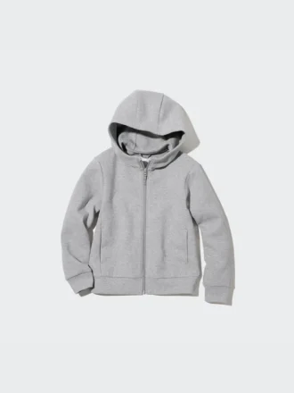 Kids Ultra Stretch Dry Sweat Longsleeves Hoodie met doorlopende rits
