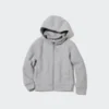 Kids Ultra Stretch Dry Sweat Longsleeves Hoodie met doorlopende rits
