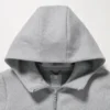Kids Ultra Stretch Dry Sweat Longsleeves Hoodie met doorlopende rits