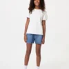Kinder-T-shirt met pofmouwen | Rimpel