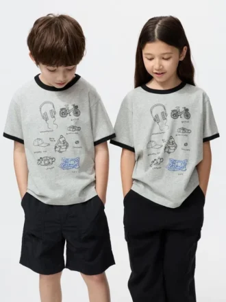 Kinder-T-shirt met print van Jason Polan UT