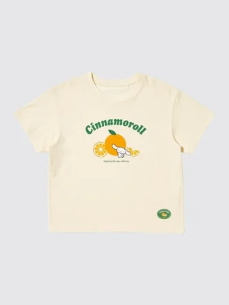 Kinder-T-shirt met Sanrio-figuren en opdruk