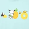 Kinder-T-shirt met Sanrio-figuren en opdruk