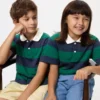 Kinderen Dry Pique gestreept Poloshirt