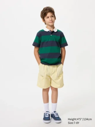 Kinderen Dry Pique gestreept Poloshirt