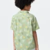 Kinderoverhemd met open kraag | Korte mouwen | Print