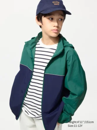 Kinderparka’s met UV-bescherming die in de zak past | Color Block