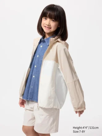 Kinderparka’s met UV-bescherming die in de zak past | Color Block