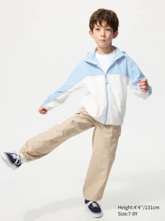 Kinderparka’s met UV-bescherming die in de zak past | Color Block