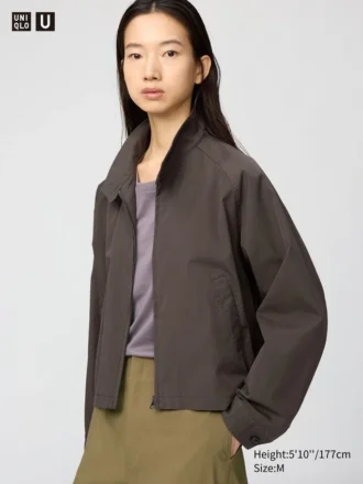 Korte blouson van katoenmix voor dames