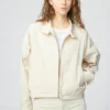 Korte blouson van katoenmix voor dames
